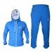 ARD CHAMPS™ Fleece Tracksuit Hoodie Trouser MMA Gym Boxing Running Jogging Suit (Sky Blue)